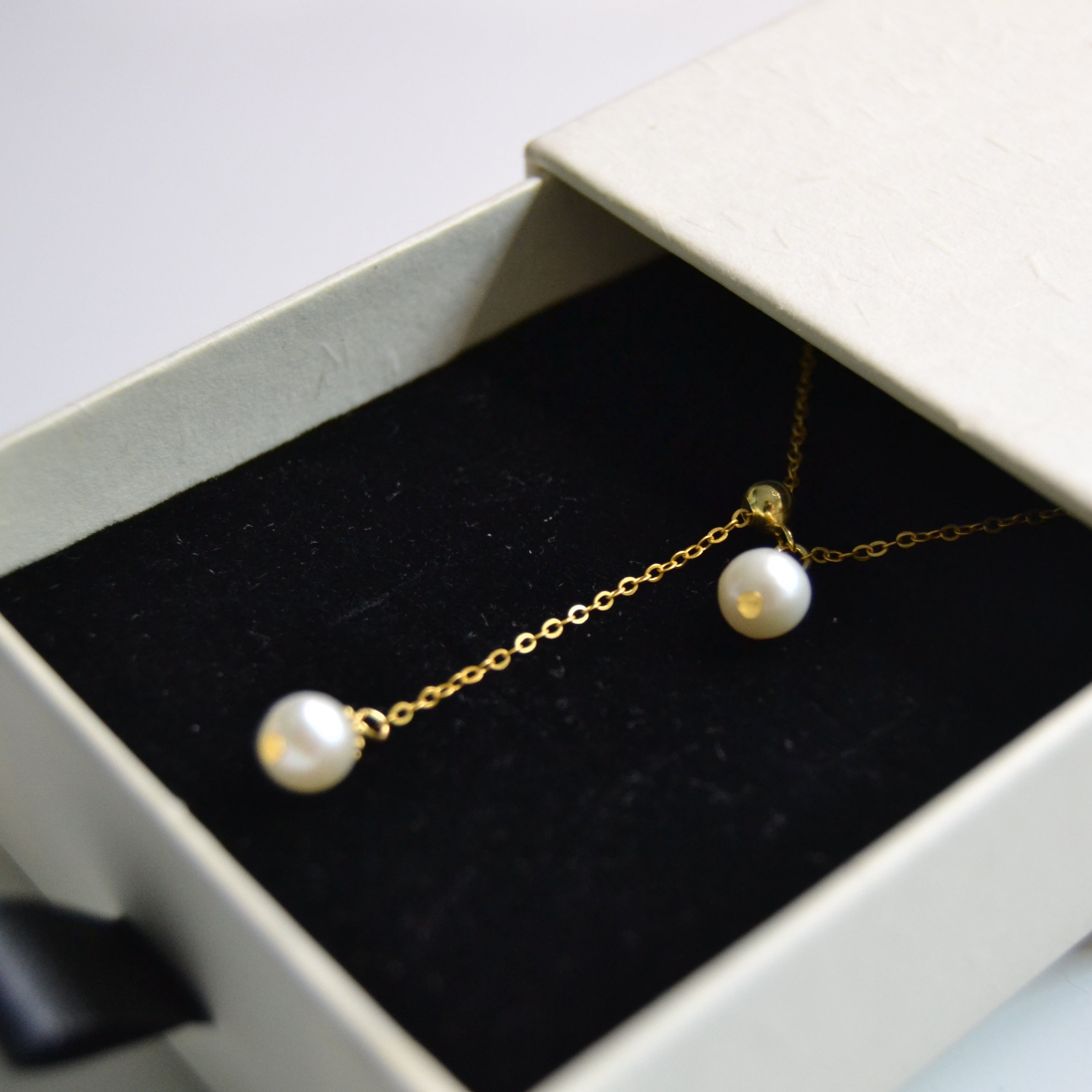 Cascade Pearl Necklace