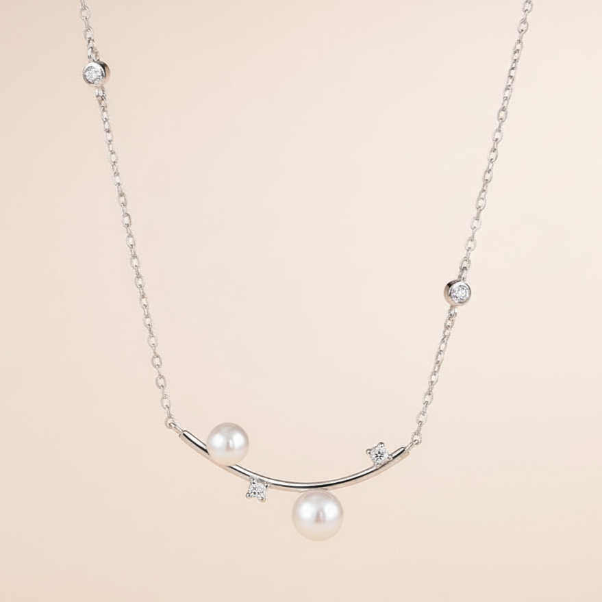 Celeste Pearl Necklace