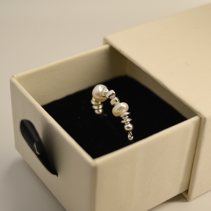 Luna Pearl Harmony Ring