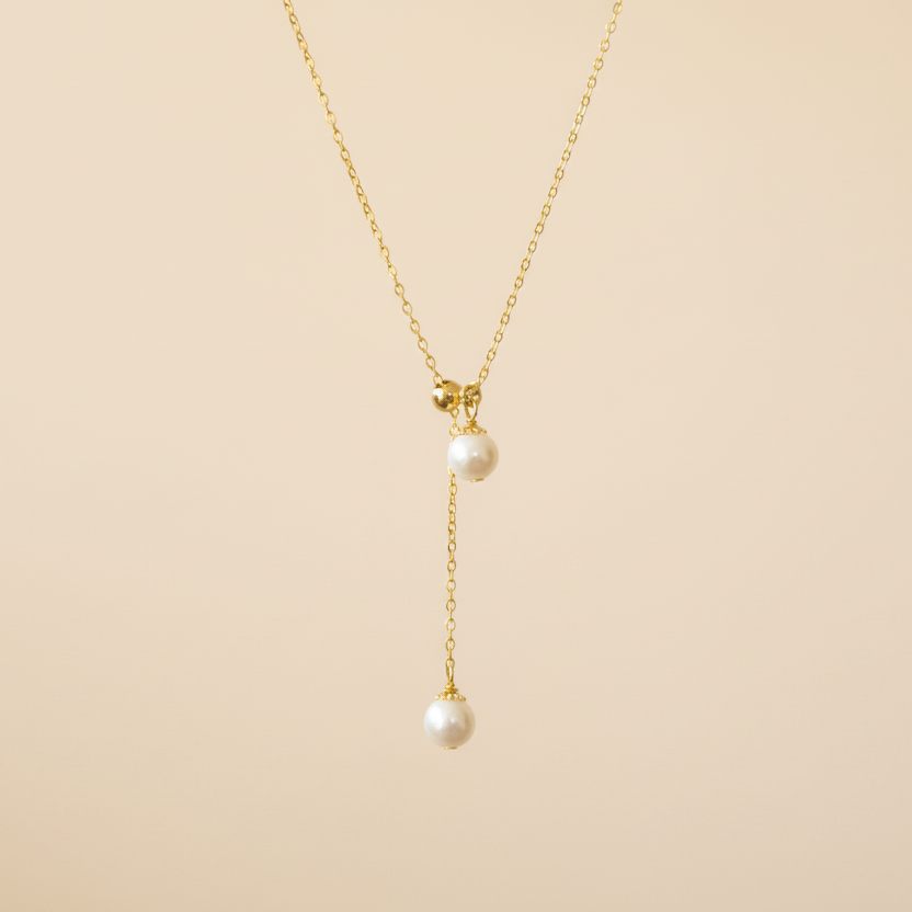 Cascade Pearl Necklace