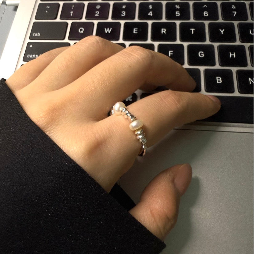 Luna Pearl Harmony Ring